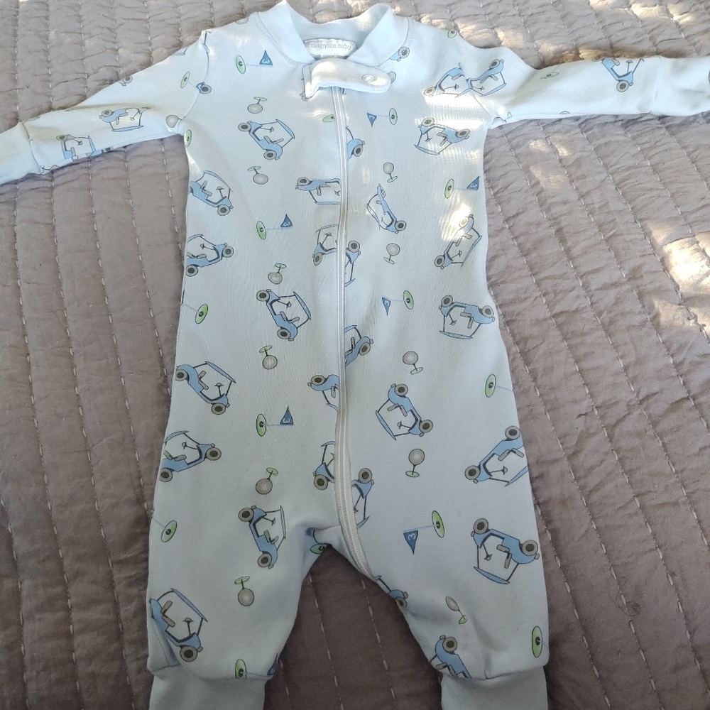 Magnolia Baby footless onesie
